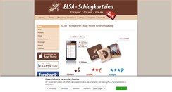 Desktop Screenshot of elsa-agrar.de