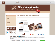 Tablet Screenshot of elsa-agrar.de